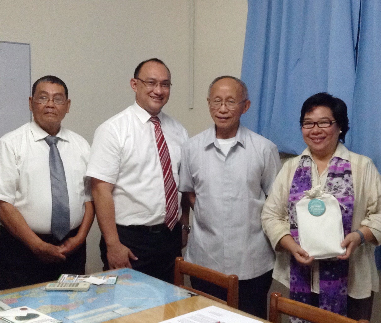 CDO StakePresidents with archbishop ledesma